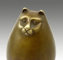 Modern Art Bronze Statue - Fat Cat - Signed Fernando Botero -Salvador Dali Shop 322 359300aaea949a