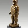 Modern Art Sculpture - Roman Warrior - Signed Fernando Botero