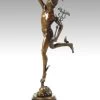 Hermes Bronze Statue - Giambologna- Greek Mythology