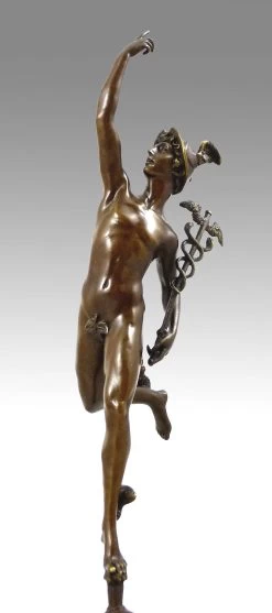 Hermes Bronze Statue - Giambologna- Greek Mythology -Salvador Dali Shop 327 359300ab1695d5