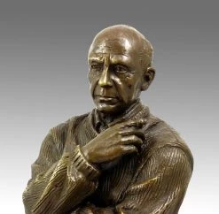 Modern Art Sculpture- Picasso Bust- Signed Juno -Salvador Dali Shop 328 559300ab1f04da