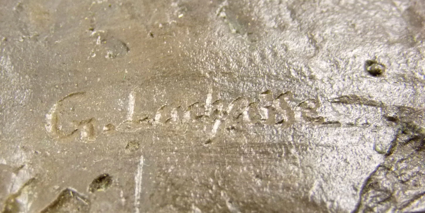 Modern Sculpture- Boy Sitting On Horseback- Signed G. Lachaise 5 Modern Sculpture- Boy Sitting On Horseback- Signed G. Lachaise - Image 5