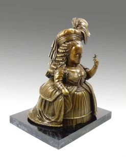 Modern Art Bronze Sculpture - Marie Antoinette - Signed Botero