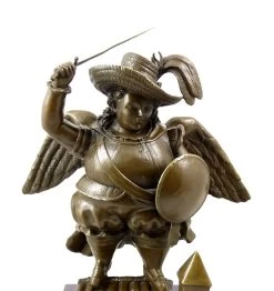 Bronze Sculpture - Archangel With Black Hat - Signed F. Botero 8 Bronze Sculpture - Archangel With Black Hat - Signed F. Botero -Salvador Dali Shop 333 459300ab457df9
