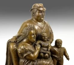Modern Sculpture - Family - Signed By Botero -Salvador Dali Shop 336 459300ab5dd11c