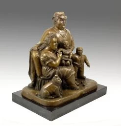 Modern Sculpture - Family - Signed By Botero -Salvador Dali Shop 336 559300ab5f282a
