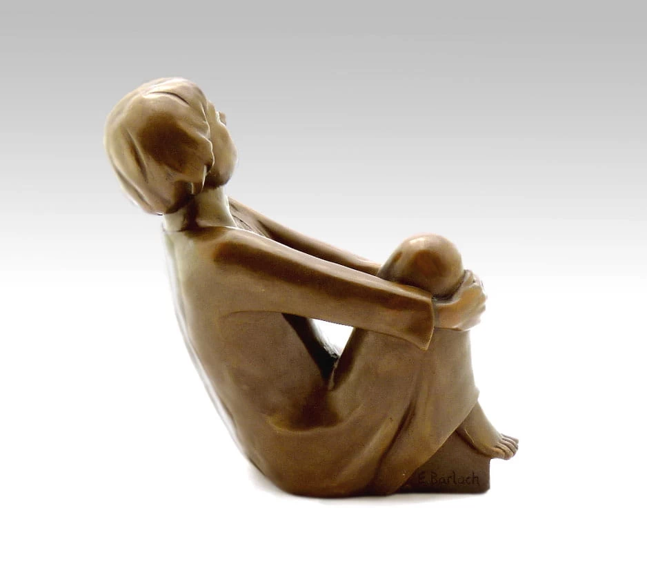 Modern Bronze - The Singing Man (1928) - Ernst Barlach 4 Modern Bronze - The Singing Man (1928) - Ernst Barlach - Image 4