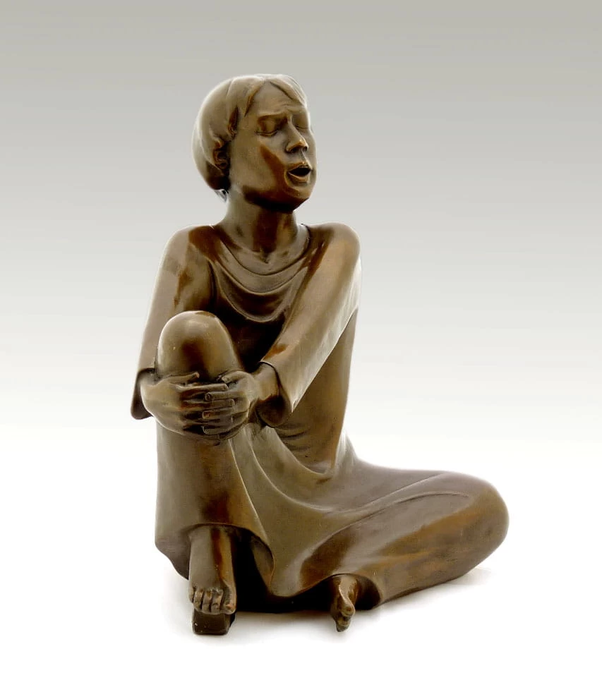 Modern Bronze - The Singing Man (1928) - Ernst Barlach 5 Modern Bronze - The Singing Man (1928) - Ernst Barlach - Image 5