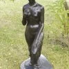 Wilhelm Lehmbruck Bronze Statue - Kneeling Woman - 1911 - Signed