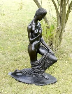 Wilhelm Lehmbruck Bronze Statue - Kneeling Woman - 1911 - Signed -Salvador Dali Shop 342 759300ab9a75e4