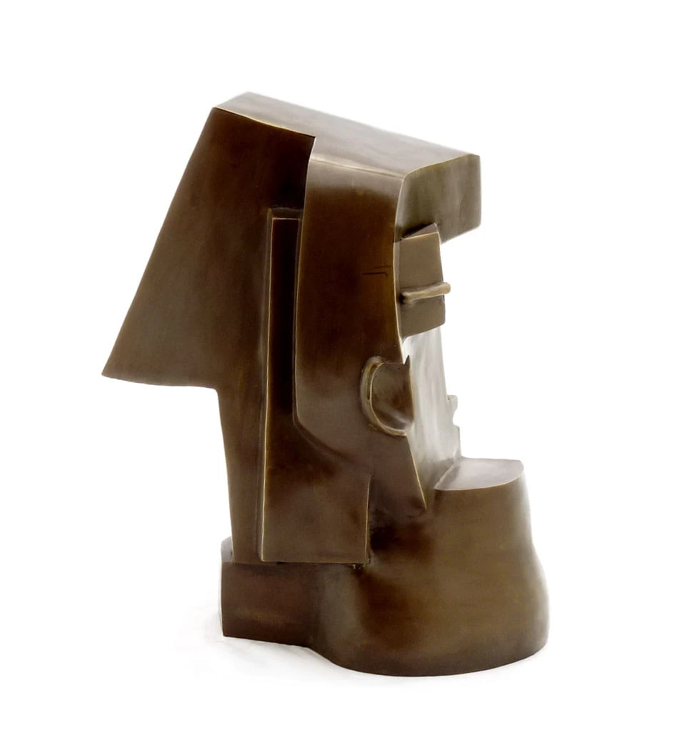 Abstract Sculpture - Otto Gutfreund - Cubism Bronze Signed 5 Abstract Sculpture - Otto Gutfreund - Cubism Bronze Signed - Image 5