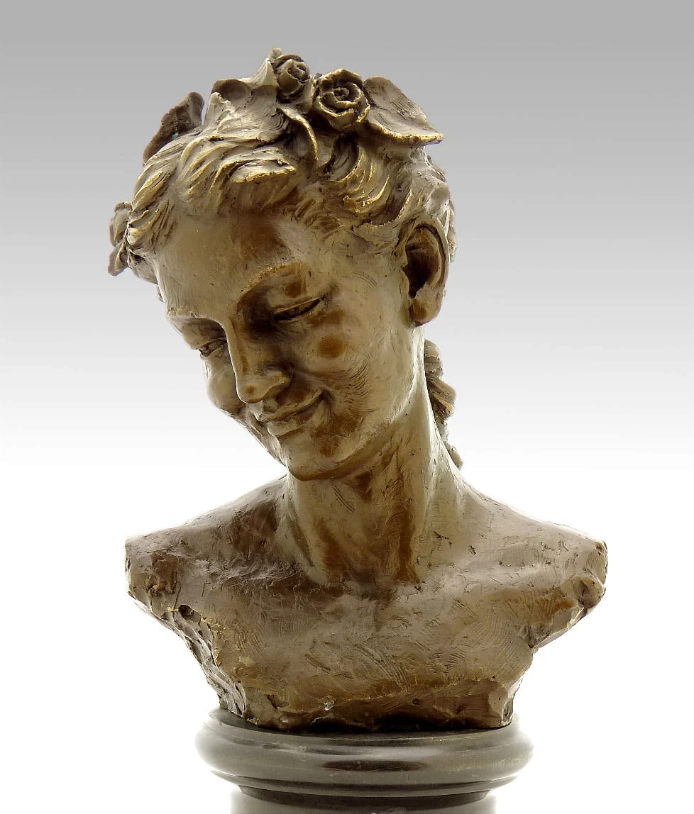 Jean-Baptiste Carpeaux - Bacchante With Lowered Eyes (1872) 2 Jean-Baptiste Carpeaux - Bacchante With Lowered Eyes (1872) - Image 2