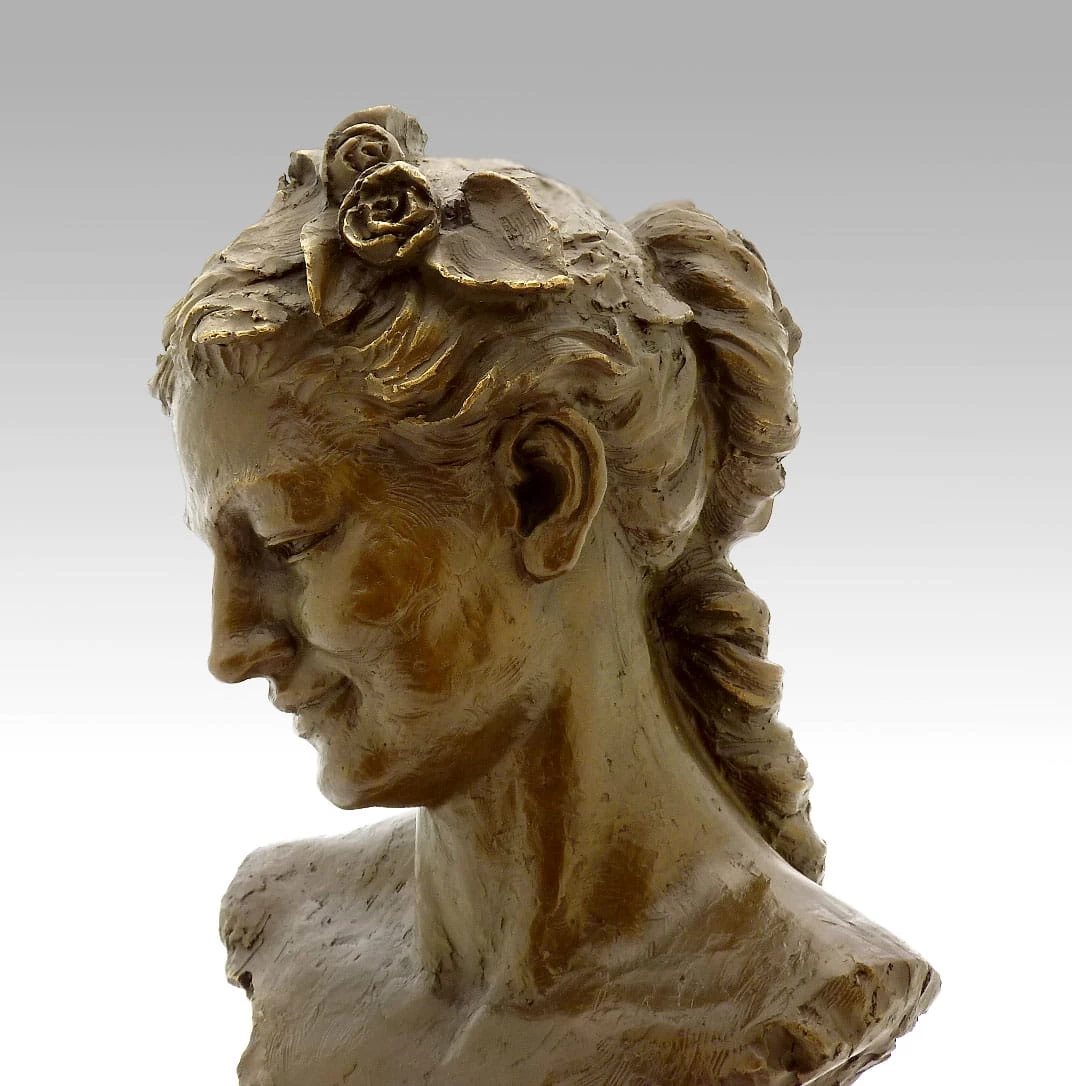 Jean-Baptiste Carpeaux - Bacchante With Lowered Eyes (1872) 5 Jean-Baptiste Carpeaux - Bacchante With Lowered Eyes (1872) - Image 5