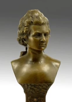 Wolfgang Amadeus Mozart - Bronze Bust Signed - Statue -Salvador Dali Shop 348 359300ac0c1db7