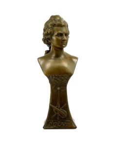 Wolfgang Amadeus Mozart - Bronze Bust Signed - Statue -Salvador Dali Shop 348 659300ac115c45