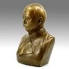 Otto Von Bismarck - Bronze Bust Signed Milo