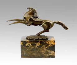 Bronze Sculpture - Dynamic Stallion - Signed Milo -Salvador Dali Shop 358 559300ac6776bb