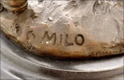 Cup / Sports Trophy - The Golfer - Made Of Bronze - Signed Milo -Salvador Dali Shop 359 359300ac6ded66