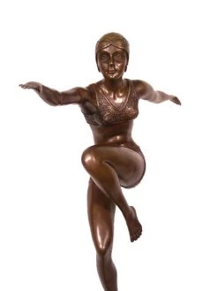 Art Deco Bronze Dancer - Con Brio - Signed F. Preiss -Salvador Dali Shop 35 459300a1b10f4b