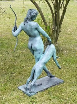 Edward McCartan Large-Scale Bronze - Diana With Hound -Salvador Dali Shop 368 859300acae1faf