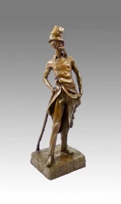 Bronze Figure - Ratapoil - From 1891 By Honoré Daumier -Salvador Dali Shop 369 359300acb3085e