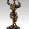 Seated Woman With Upraised Arms - Signed Gaston Lachaise