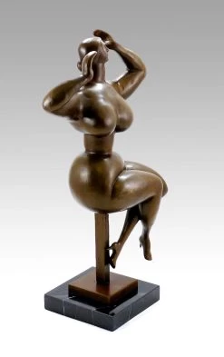 Seated Woman With Upraised Arms - Signed Gaston Lachaise -Salvador Dali Shop 378 459300ad077188
