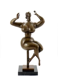 Seated Woman With Upraised Arms - Signed Gaston Lachaise -Salvador Dali Shop 378 659300ad04b9a1