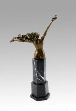 Art Deco Sculpture "The Carrier Pigeon" Signed Amedeo Gennarelli -Salvador Dali Shop 382 459300ad2d1e3e