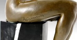 Art Deco Sculpture "The Carrier Pigeon" Signed Amedeo Gennarelli -Salvador Dali Shop 382 759300ad31aaea