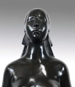 Modern Art Sculpture - Standing Female Nude - After G. Lachaise
