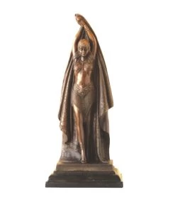 Art Deco Bronze Dancer By D.H. Chiparus - Antinea