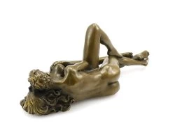 Erotic Sculpture Lovers / Couple Having Sex - Signed J. Patoue -Salvador Dali Shop 391 359300ad8ca472