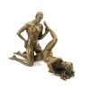 Erotic Bronze "Lustful Lovers Having Sex" 2 Pieces, Sign. J.Pato