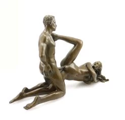 Erotic Bronze "Lustful Lovers Having Sex" 2 Pieces, Sign. J.Pato -Salvador Dali Shop 392 459300ad96b70d