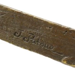 Erotic Sculpture - Bondage Girl On Stake - Signed J. Patoue