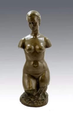 Bronze Statue - Small Female Torso (1910), Signed W. Lehmbruck 15 Bronze Statue - Small Female Torso (1910), Signed W. Lehmbruck -Salvador Dali Shop 396 859300adbd22a2