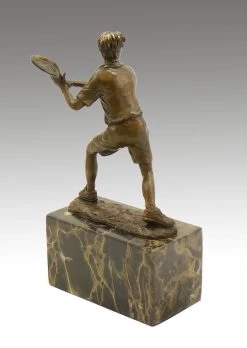 Bronze Cup On Marble Base - Tennis Player - Signed Milo -Salvador Dali Shop 407 459300ae200651