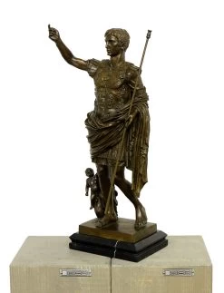 Mythology Bronze Figure - Julius Caesar, Signed Augustus -Salvador Dali Shop 442 459300af50a0d8