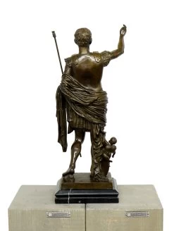 Mythology Bronze Figure - Julius Caesar, Signed Augustus -Salvador Dali Shop 442 559300af521110