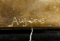 Mythology Bronze Figure - Julius Caesar, Signed Augustus -Salvador Dali Shop 442 659300af53accf