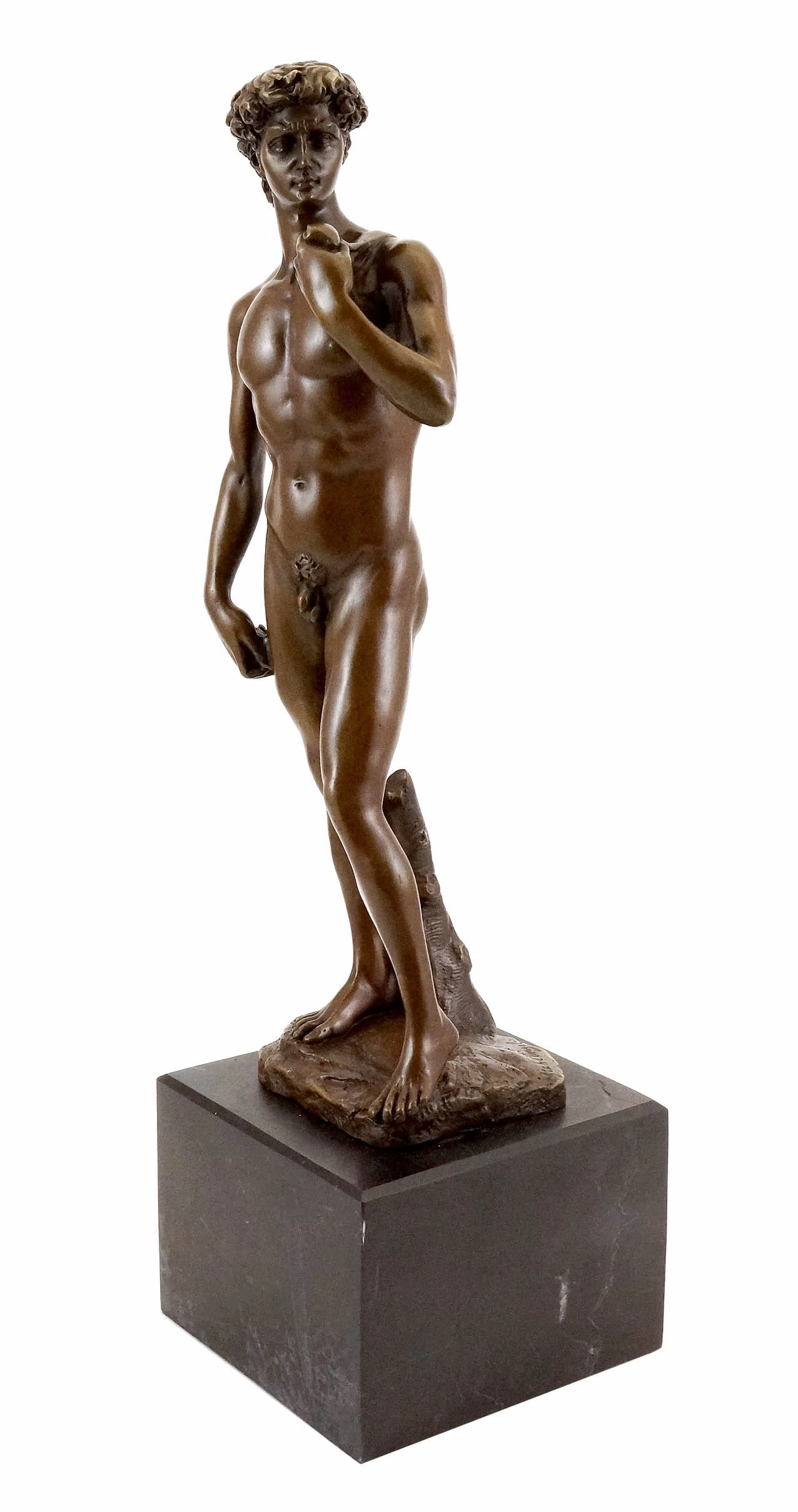 David - Bronze Sculpture - By Michelangelo Buonarroti 2 David - Bronze Sculpture - By Michelangelo Buonarroti - Image 2