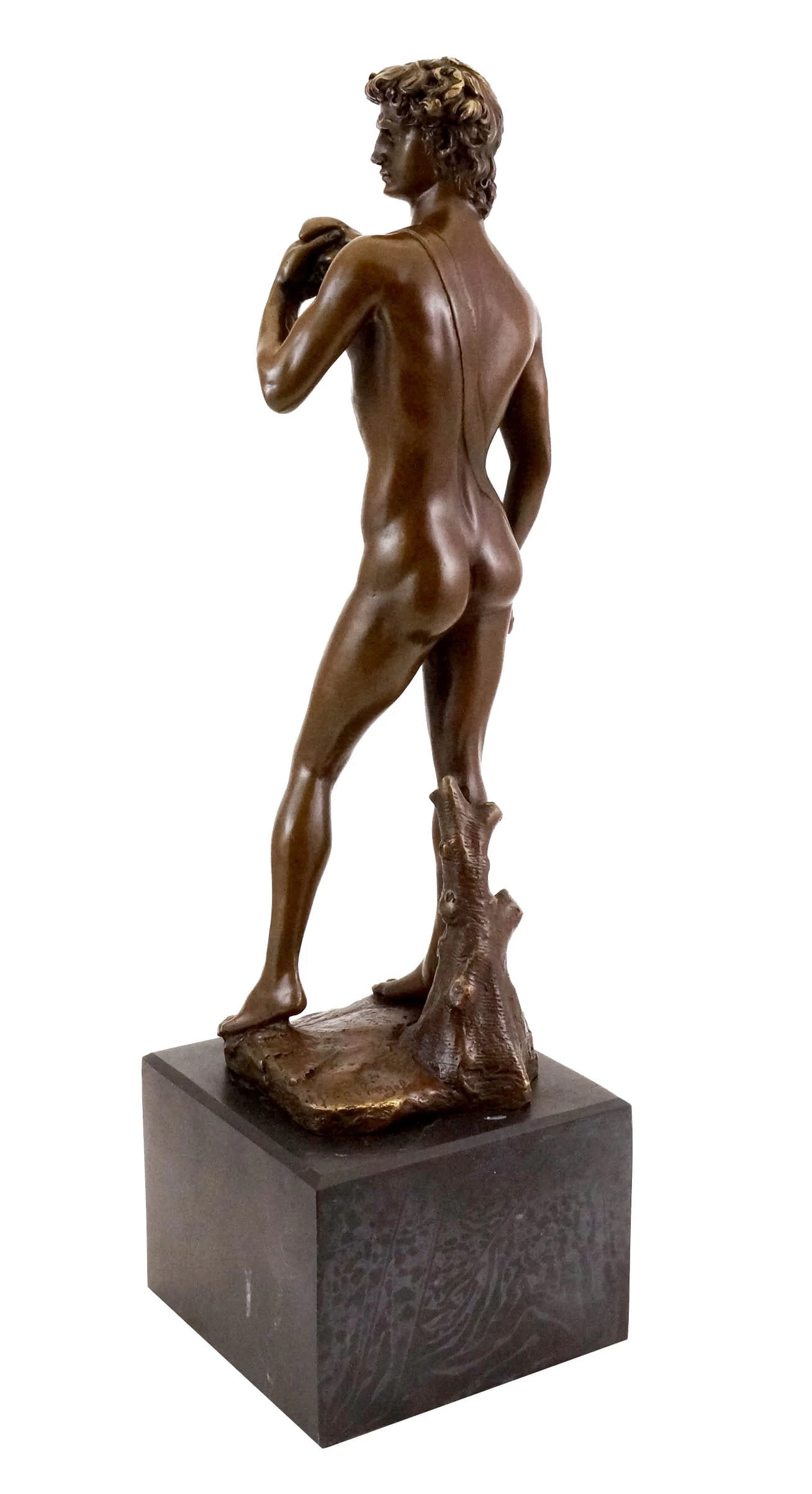 David - Bronze Sculpture - By Michelangelo Buonarroti 4 David - Bronze Sculpture - By Michelangelo Buonarroti - Image 4