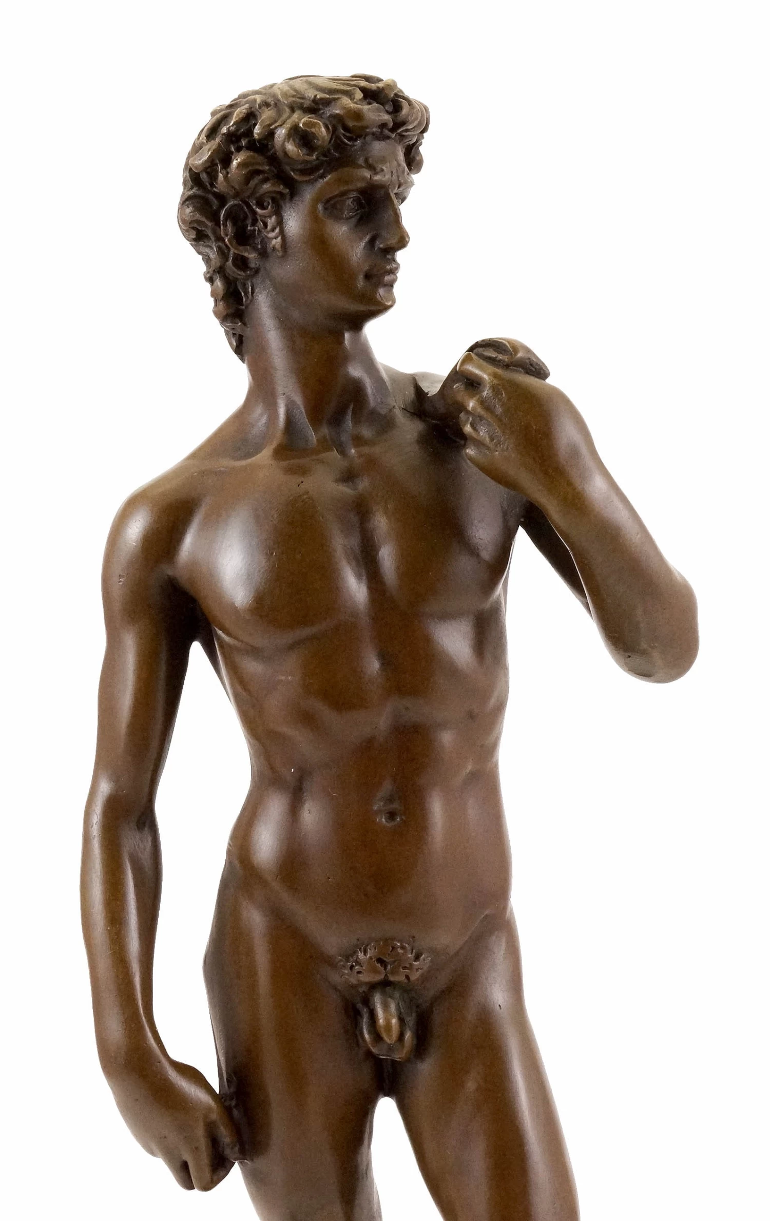David - Bronze Sculpture - By Michelangelo Buonarroti 7 David - Bronze Sculpture - By Michelangelo Buonarroti - Image 7
