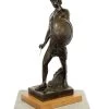 Mythology Sculpture - Warrior - Signed B. Thorvaldsen