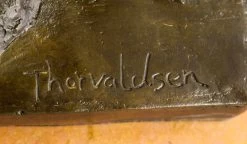 Mythology Sculpture - Warrior - Signed B. Thorvaldsen -Salvador Dali Shop 448 359300afaa6653