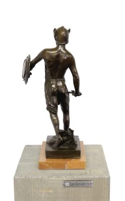 Mythology Sculpture - Warrior - Signed B. Thorvaldsen -Salvador Dali Shop 448 459300afabd57c
