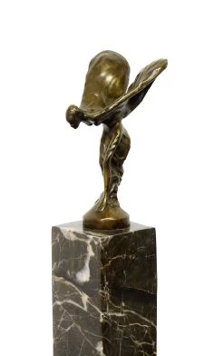 Emily / Spirit Of Ecstasy - Bronze Figure, Signed Stevens