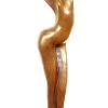 Modern Art Nude Bronze Signed Milo On Marblebase