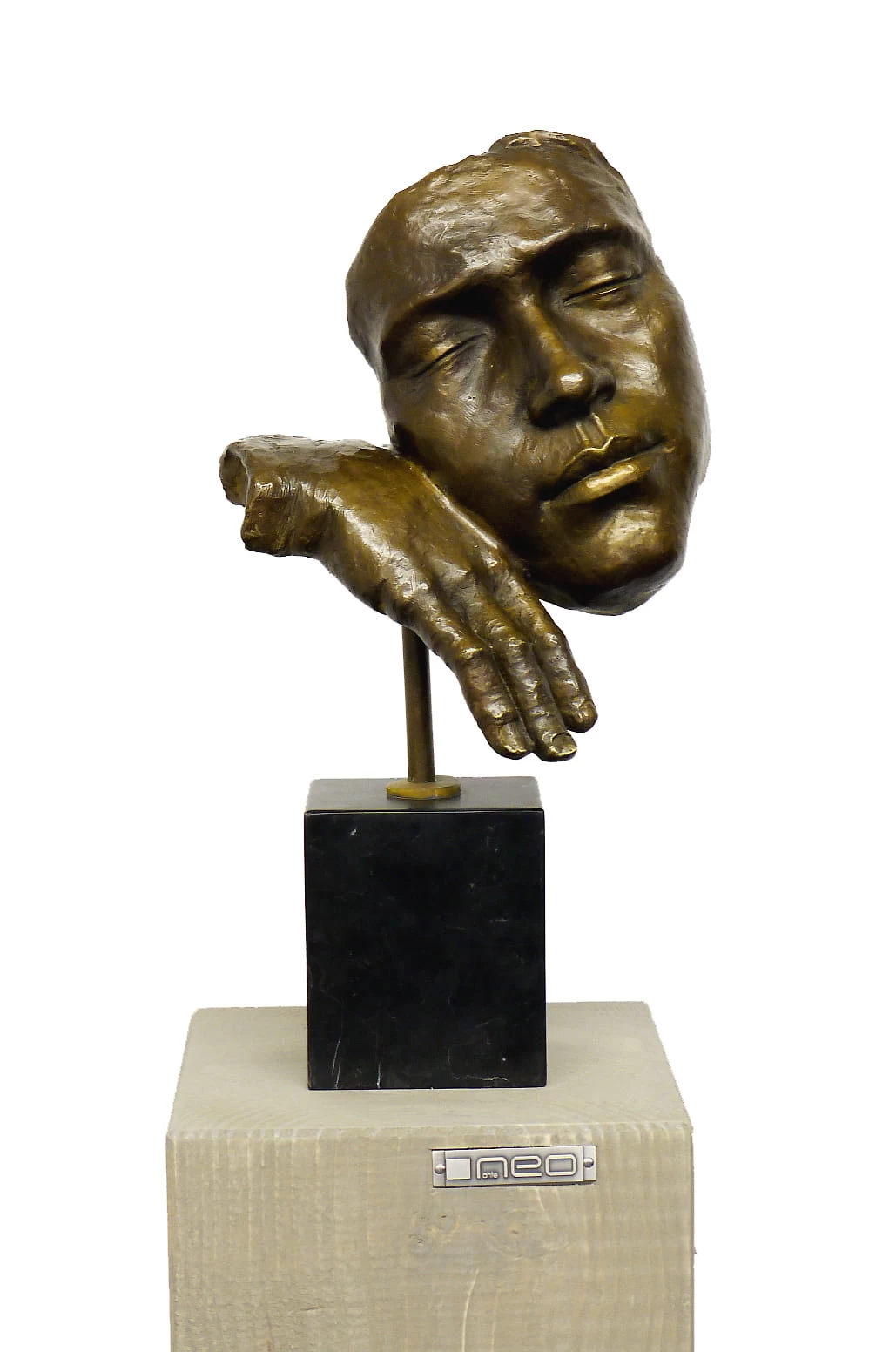 Modern Art Figure - Asleep - Homage To Salvador Dali, Signed 7 Modern Art Figure - Asleep - Homage To Salvador Dali, Signed - Image 7